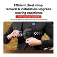thumbnail image 3 of TELESIN TELESIN Quick-Release Chest Mount for Action Cameras (Model S2-CGP-01) in Black - ABS & Nylon Build with Included Accessories, 3 of 6