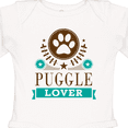 thumbnail image 4 of Inktastic Puggle Lover Boys or Girls Long Sleeve Baby Bodysuit, 4 of 5