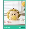 thumbnail image 4 of Funda de silicona adorable NexShell para AirPods Pro con diseño de durián y erizo, 4 of 6