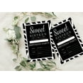 thumbnail image 4 of Darling Souvenir Black Birthday Invitation Card Printable Fill or Write In Blank Invites Party Supplies Pack Of 28 5 x 7 Inches, 4 of 5
