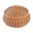thumbnail image 2 of Cesta con forma de calabaza, decoración organizadora multiusos, cesta portátil para almacenamiento de comida para Picnic, para el hogar, familia, 2 of 9