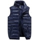 thumbnail image 2 of Chaleco de algodón grueso para jóvenes, chaqueta de hombro, de moda, de talla grande para hombres, 2 of 5