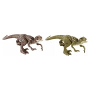 Mattel Jurassic World Camp Cretaceous Raptor Squad Action Figure Set, 4 Pieces