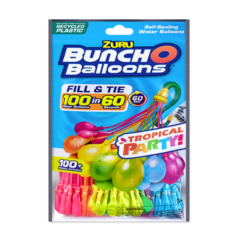 Bunch O Balloons Tropical Party Self-Sealing Water Balloons (3 Pack)