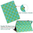 thumbnail image 4 of Allytech iPad Mini 6 Case and Cover, iPad Mini 8.3" 6th Gen Case 2021, Durable Synthetic Leather Card Slots Wallet Flip Kickstand Anti-Drop Elastic Band Case with Pen Holder for iPad Mini 2021, Green, 4 of 9
