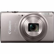 Canon PowerShot ELPH 360 HS A Digital Camera (Silver) | 20.2MP CMOS Sensor, 12x Optical Zoom & Built-In Wi-Fi | Compact Point-and-Shoot for Travel & Everyday Photography + 64GB Card + Bag + More