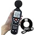 thumbnail image 3 of Decibel Meter Sound Level Meter with Data Logging, High Accuracy dB SPL Meter with LCD Backlight, Real-time Display, 30-130 dB Range, Connect Software in PC, 3 of 4