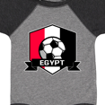 thumbnail image 4 of Inktastic Soccer Egypt Flag Banner Boys or Girls Baby Bodysuit, 4 of 5