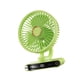 thumbnail image 5 of Ventilador de escritorio portátil, 5 velocidades, ajustable, versátil, flujo de aire potente, pequeño y potente. Verde, 5 of 9
