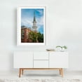thumbnail image 2 of City Hall, Alexandria - Alexandria Virginia Photography White Framed Wall Art Print 12 x 18 inches, 2 of 3