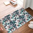 thumbnail image 4 of Sikiie Cute Poodle Dog Print Flannel Anti-slip Floor Mat 16x24in, Thickened Dustproof Entrance Door Mat Floor Mat for Kitchen, Bathroom, Laundry Room, 4 of 7