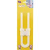 KinderGard Babyproof Child Safety Sliding Cabinet Lock Latch for Knobs, Handles, Doors - U Shape Sliding Safety Latch Lock