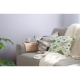 thumbnail image 4 of 26" x 26" Simply Daisy Traditional Bird Floral Polyester Accent Pillow, Green Qty 1, 4 of 5