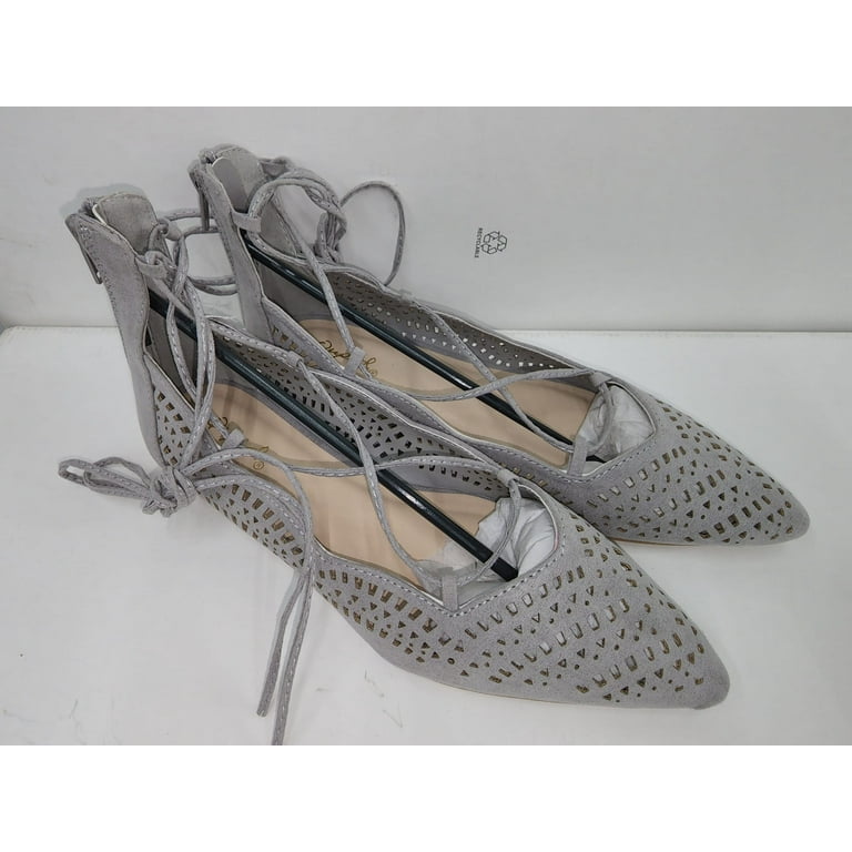 Qupid Strike-02X Light Grey Suede Fashion Ballet Calf Lace Up Zipper Flat Shoes (Light Grey Suede, 6.5) - Walmart.com Qupid Strike-02X Light Grey Suede Fashion Ballet Calf Lace Up Zipper Flat Shoes (Light Grey Suede, 6.5) - Walmart.com