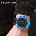 thumbnail image 3 of Hombres Reloj Deportes Digital Gran Pantalla LED Retroiluminación 5bar ANGGREK Otros, 3 of 8