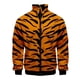 thumbnail image 3 of Chaqueta con cremallera de piel de serpiente y tigre con estampado 3D para hombre, abrigo de manga larga con estampado de animales geniales, chaquetas holgadas con personalidad, ropa de calle, 3 of 5