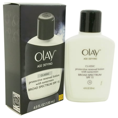 Age Defying Protective Renewal Lotion by Olay for Women - 4 oz Lotion