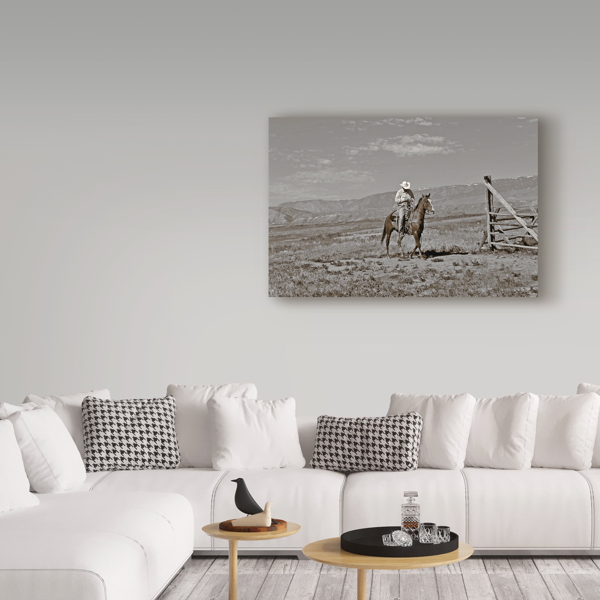 Trademark Fine Art 'Those Wild Montana Skies' Canvas Art by Amanda Smith