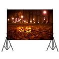 thumbnail image 3 of LELINTA 5x7ft(220x150cm) Happy Hallowe'en Vinyl Backdrop Pumpkin Photography Background Kids Party Photo Studio Props, 3 of 5
