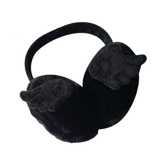 Geemin Winter Earmuffs Headwear Stay Warm and Trendy Cute Devil Ear Warmers Cold Weather Cycling Running Sports Supplies