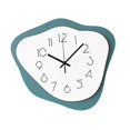thumbnail image 2 of deevoka Hanging Clock Silent Family Friends Wall Art Decor Office Acrylic Wall Clock Green, 2 of 9