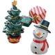 thumbnail image 3 of 3Pcs Christmas Tree Miniatures In Assorted Color Resin Ideal For Holiday Decorations Suitable For Various Decorating Scenarios, 3 of 4
