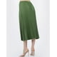 thumbnail image 3 of Falda midi plisada satinada AMAD Casual para mujer Talla M, 3 of 5