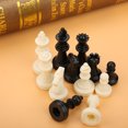 thumbnail image 4 of Cergrey International 32 Standard Chess Pieces Replacement Tournament Chessmen Black&White , Chess Set, Chessmen Pieces, 4 of 8