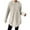 Beige, variant on Women's Hooded Jacquard Sweater Long Sleeve Fit and Flare Drawstring Casual Winter Pullover XXL Size Red