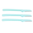 thumbnail image 3 of 3Pcs Eyebrow Shaper Set Cute Cartoon Pattern Portable Facial Face Razor with Thin Blades, Perfect for All Skin Types, 3 of 7
