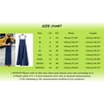 thumbnail image 4 of Baqcunre Women's Oversized Sleeveless Wide Leg Loose Bib Loose Jumpsuit,Color Navy,Size S-5XL, 4 of 6