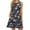 Black Womens Summer Dress, variant on USSUMA Dress Women's Wedding Guest Pocket Knee Length Flowy Swing Tank Midi Sundresses for Women Casual Beach Marble Stars Printed Crewneck Sleeveless Summer Sun Dresses Graduation