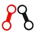 thumbnail image 5 of 2 Pieces / Set Scuba Diving Silic Snorkel Keeper Retainer Holder - Durable & Comfort Black and Red, 5 of 6