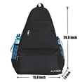 thumbnail image 1 of ACOSEN Bolsa de tenis Mochila - Bolsa de tenis grande para mujeres y hombres (negro), 1 of 2