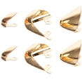thumbnail image 2 of 3 Pairs Pointed Shoe Protectors Metal Tips High Heel Covers Heel Decorations, 2 of 9