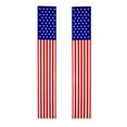 thumbnail image 2 of Fourth of July Decoration Patriotic Porch Sign Welcome Sign Decoration,Hanging American Flag Banners Stars and Stripes Porch Sign for July Fourth Memorial Day Independence Labor Clearance, 2 of 5