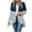 Blue-Cardigans for Women, variant on Lightweight Cardigans for Women Casual Long Sleeve Open Front Striped Cardigans Soft Draped Lapel Dusters