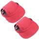 thumbnail image 1 of 2 paquetes de gorras con visera para perros, gorra de béisbol para mascotas, gorras de protección solar para perros, gorra deportiva para exteriores con orificios para las orejas, 1 of 5
