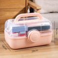 thumbnail image 4 of Portable First Aid Carrying Organizer with Compartments Family Bandages Car ,, 4 of 8