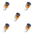 thumbnail image 3 of Wweixi Car Charge Adapter USB PD Replacement 3.1A Universal Antiflaming Automotive Dashcam Phone Power Outlet Accessories White Gold 5Set, 3 of 6
