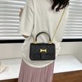thumbnail image 3 of Bolso de hombro para mujer, bolso cruzado, bolso de moda para mujer, personalizado, retro, portátil, elegante, pequeño bolso cuadrado, 3 of 6