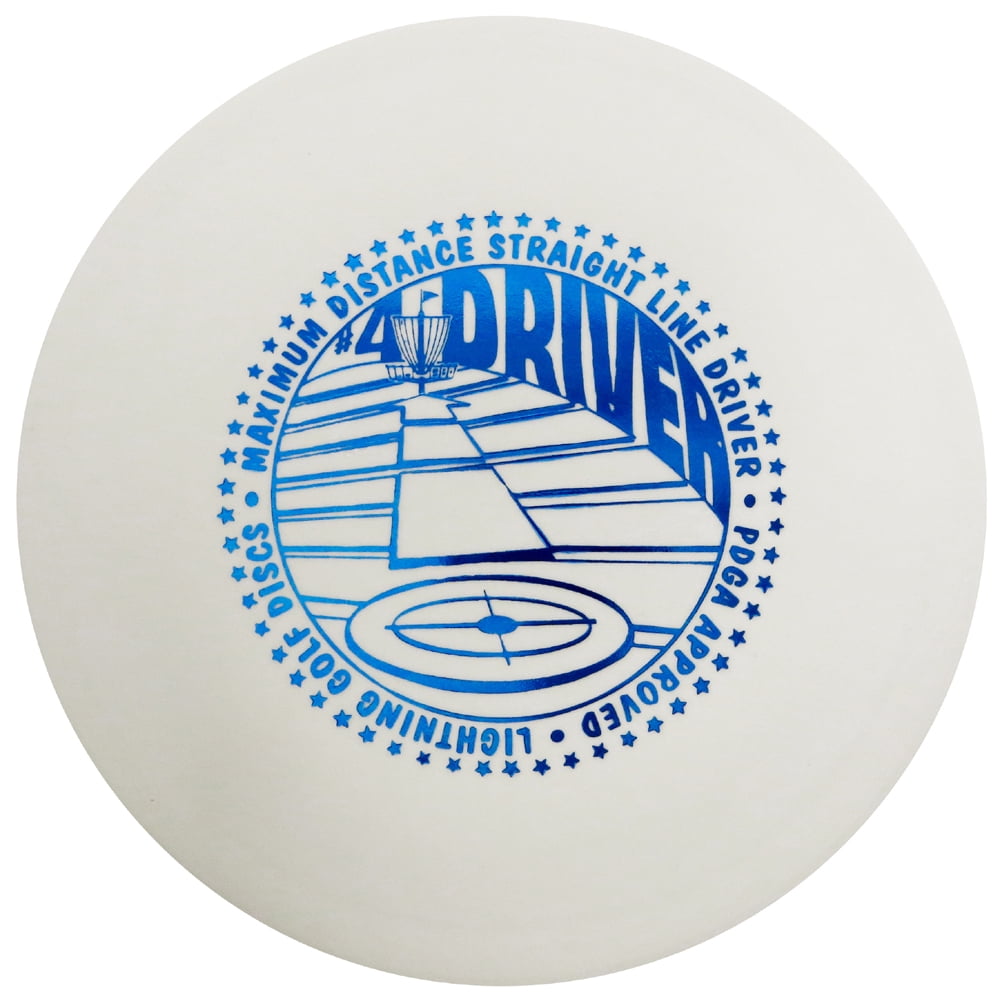 Lightning Golf Discs 4 Driver Fairway Driver Golf Disc [Colors may