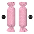 thumbnail image 2 of Easygdp Breast Cancer Awareness Candy Pillow Cylindrical Pillows Sofa Pillow Neck Hand Support Pillows Lumbar Pillows Including Insert, 2 of 8