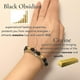 thumbnail image 2 of Pulsera de riqueza de obsidiana negra Feng Shui de hematita. Pulseras de cuentas para mujeres y hombres. Pulsera de citrino buena suerte Feng Shui para hombres y mujeres, 2 of 5