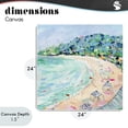 thumbnail image 4 of Stupell Industries Coastal Good Times Noosa Beach Canvas Art, 24 x 24, by Meredith Howse, 4 of 8