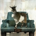 thumbnail image 2 of Sommers, Mindy 20x20 White Modern Wood Framed Museum Art Print Titled - Goat Vacation, 2 of 4