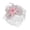 Light Pink, variant on HXWCHs Women Fascinator Hats 20S 50S 80S Tea Party Wedding Pillbox Hat Mesh Flower with Hair Clip Light Pink