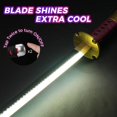 thumbnail image 5 of LED Light Roronoa Zoro Sword Sandai Kitetsu with Belt and Holder, 5 of 5