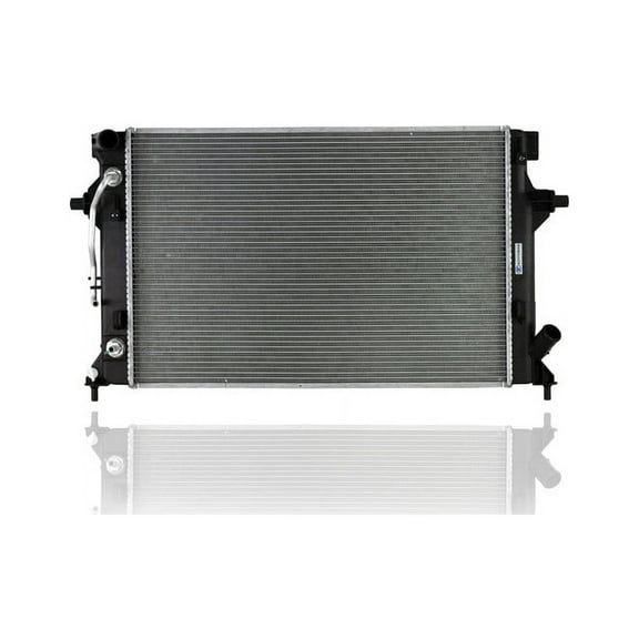Radiator - Cooling Direct Compatible/Replacement for '18-20 Hyundai Elantra GT Hatchback 4-Cylinder 2.0L Automatic Transmission Plastic Tank, Aluminum Core - 25310F2100