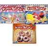 Popin' Cookin' DIY Candy Kit 3 Pack Variety - Tanoshii Cakes, Sushi and Donuts